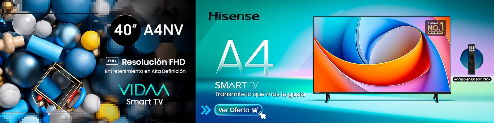 Inicio hisense 40a4nv