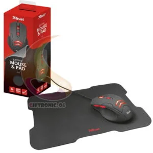 Combo trust ziva mouse + pad mouse gamer
