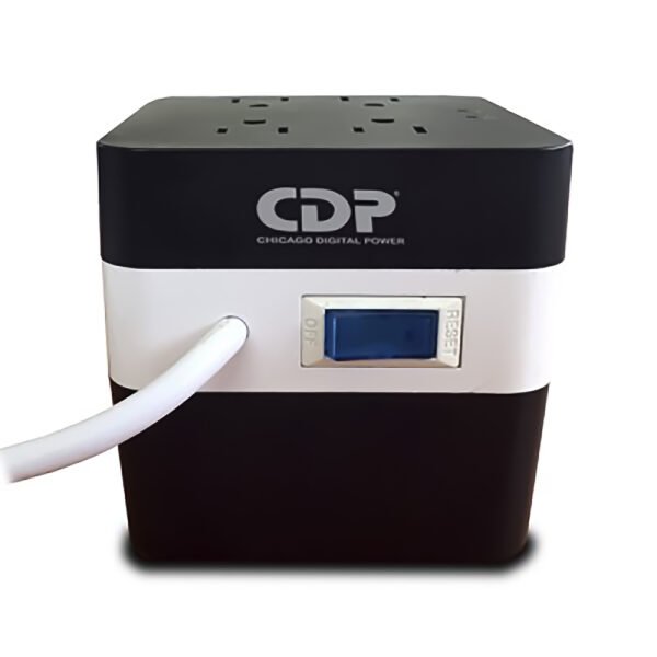 Regulador de Voltaje CDP RU-AVR604,, 4, Negro, 600 VA — foto 3 de 4