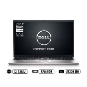 Portatil DELL 15,6' FHD INTEL i3-1215U Ram 8GB DDR4 512GB SSD Silver