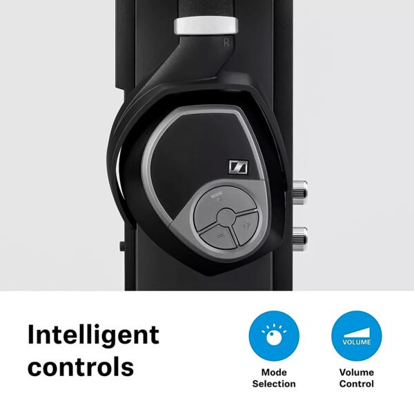 Audífonos de Diadema SENNHEISER Inalámbricos Bluetooth Over Ear RS 195 Negros — foto 6 de 6