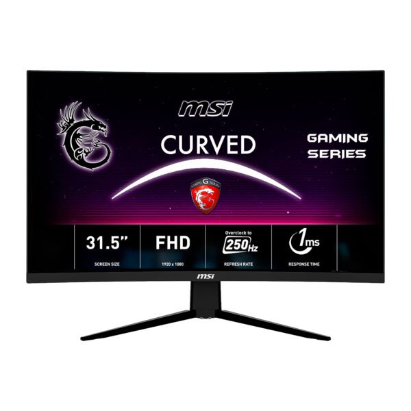 MONITOR MSI G32C4X 32' CURVO FHD 250Hz Black