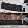 Combo Teclado y Mouse Genius KM-8206S Inalámbrico Black - Imagen 4