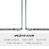 Portátil LENOVO IP SLIM 3 15IRH8 TOUCH INTEL I7-13620H RAM 16GB LPDDR5 512GB SSD GRAY - Imagen 7