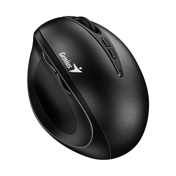 Mouse vertical inalámbrico Genius ERGO 8300S, Negro — foto 2 de 7