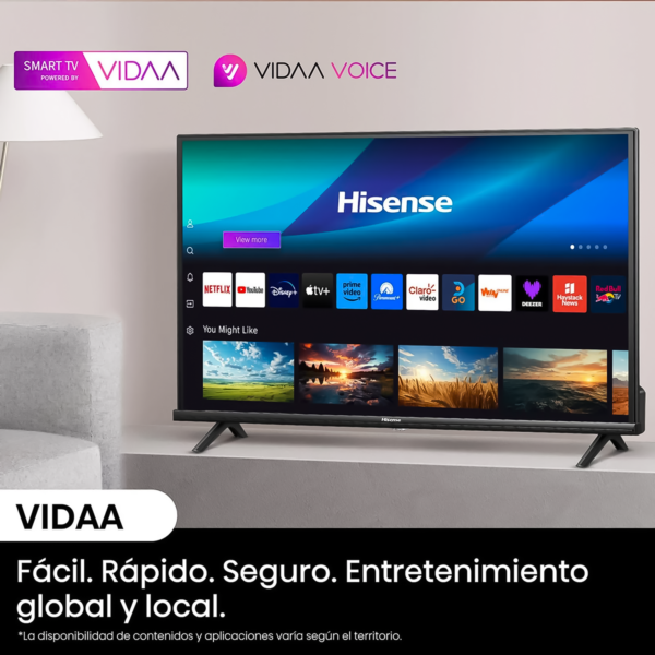 Hisense 32'' pulgadas Smart TV HD 32A4N — foto 3 de 11
