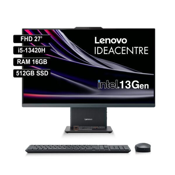 AIO LENOVO IdeaCentre AIO 27IRH9 INTEL I5-13420H RAM 16GB 512GB SSD