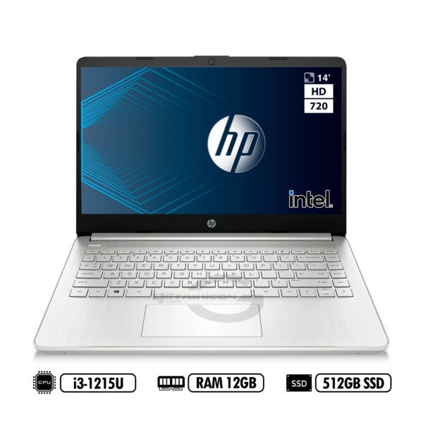 PORTATIL HP 14-dq5038la HD INTEL i3-1215U RAM 12GB DDR4 512GB SSD SILVER