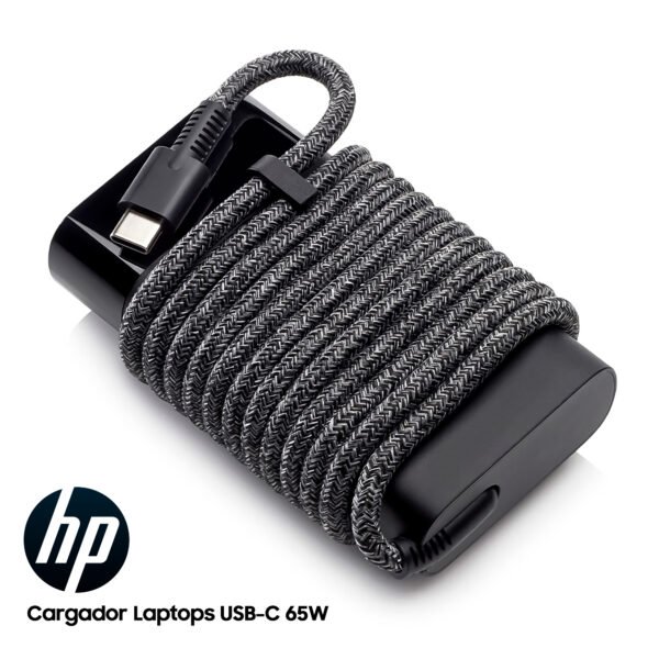 Cargador de Corriente Portatil Universal HP USB-C 65W