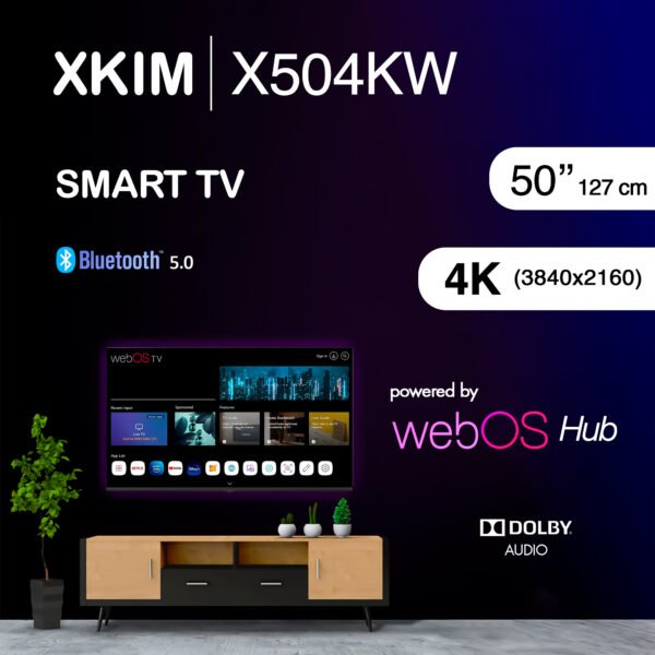 Televisor XKIM X504KW SMAR TV 50' 4K Web OS Black — foto 5 de 5