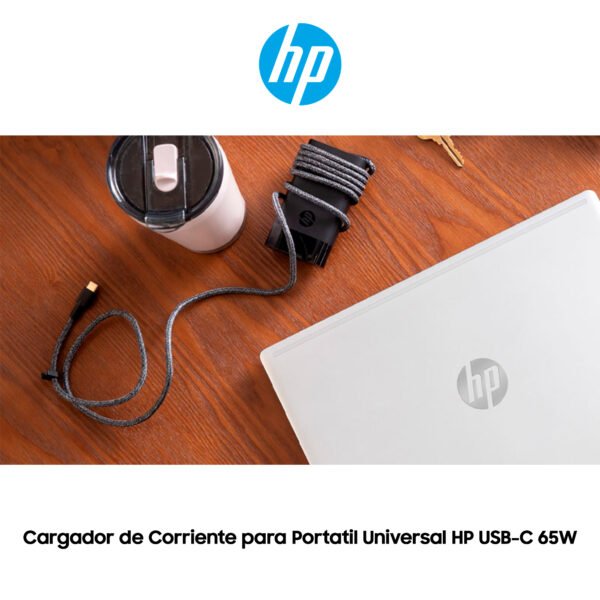 Cargador de Corriente Portatil Universal HP USB-C 65W — foto 7 de 7