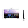 Televisor XKIM X504KW SMAR TV 50' 4K Web OS Black - Imagen 3