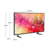 TV SAMSUNG 50" Pulgadas 127 cm 50DU7000 4K-UHD LED Crystal Smart TV - Imagen 9