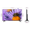 TV LG 50UR7410PSA 50' 4K-UHD LED Smart TV Web OS - Imagen 3
