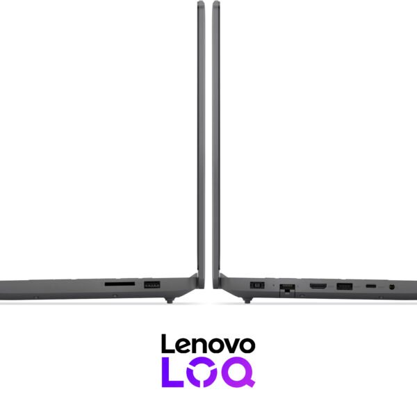 Portátil Gamer LENOVO LOQ 15.6" FHD 15IAX9E Intel i5-12450HX RAM 16GB DDR5 1TB SSD RTX3050 6GB GRAY — foto 8 de 10