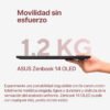 Portátil ASUS Zenbook OLED 14" UM3406HA AMD R7-8840HS RAM 16GB LPDDR5 1TB SSD Negro - Imagen 8
