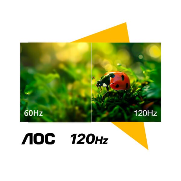 Monitor AOC 27B30H 27' Pulgadas Full HD, IPS, 120Hz, Black — foto 9 de 10