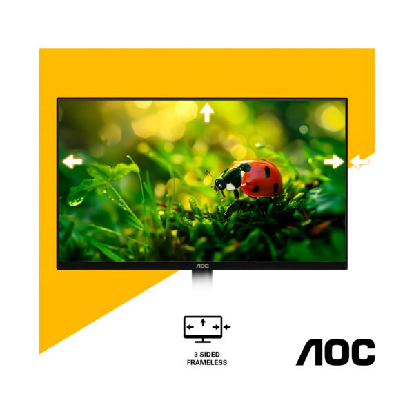 Monitor AOC 27B30H 27' Pulgadas Full HD, IPS, 120Hz, Black — foto 8 de 10