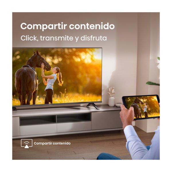 TV Hisense 43" Pulgadas Full HD 43A4NV Smart TV Black — foto 6 de 10