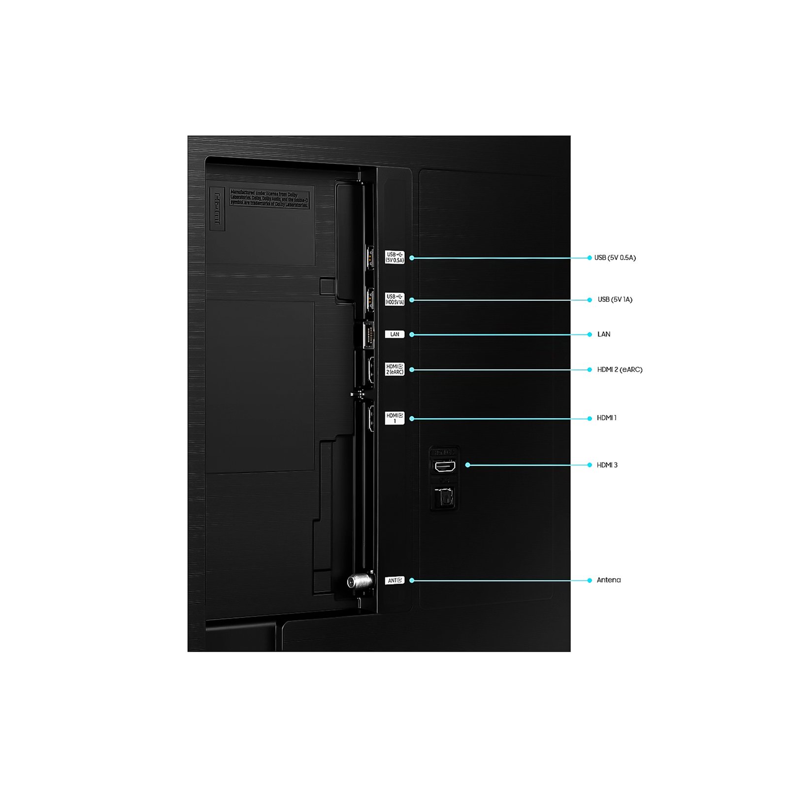 2 Televisor Samsung 55' 4K UHD Crystal Smart Tv | UN55DU8200 - Imagen 5