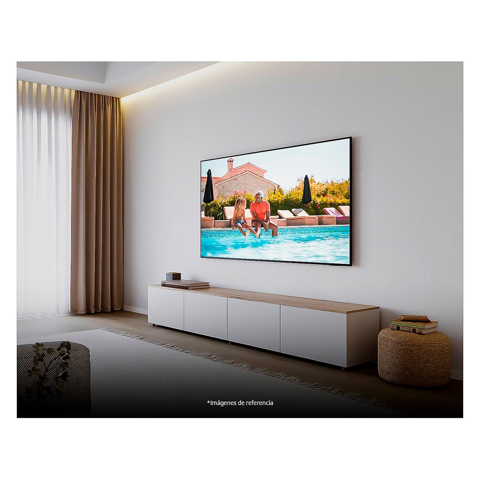 4 Televisor Samsung 55' 4K UHD Crystal Smart Tv | UN55DU8200 - Imagen 6