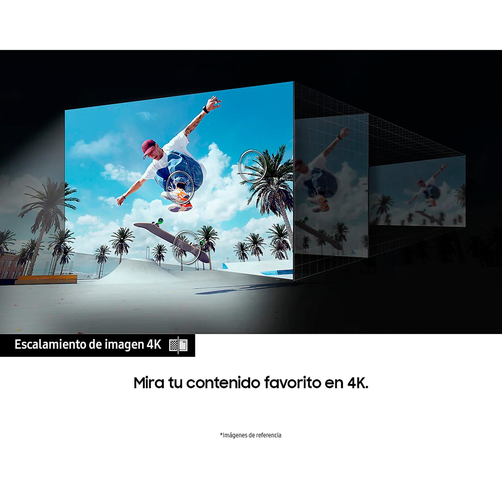 5 Televisor Samsung 55' 4K UHD Crystal Smart Tv | UN55DU8200 - Imagen 4