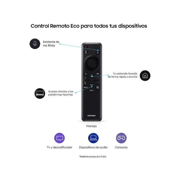Televisor Samsung 55' 4K UHD Crystal Smart Tv | UN55DU8200 — foto 8 de 9