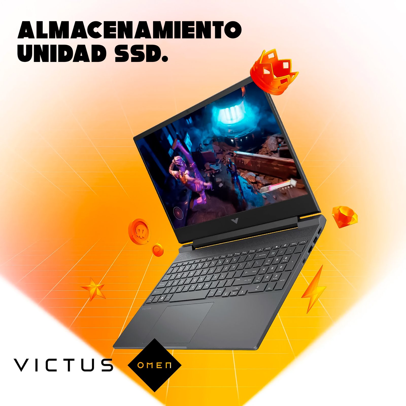A17E5LA_14ImagenSecundaria Portátil Gamer Victus HP 15-fa2700la | Intel Core i5-13420H |16GB RAM 1TB SSD | RTX 3050 - Imagen 6