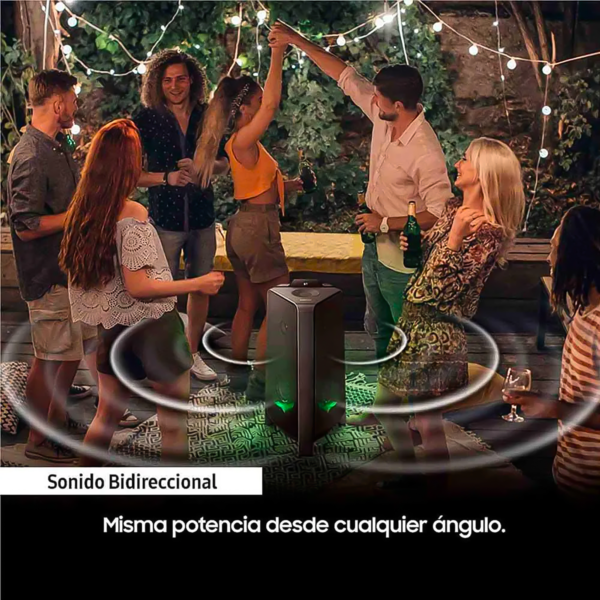 Torre de Sonido Samsung MX-T40 de 300W: Sonido Bidireccional para tus Fiestas — foto 8 de 10