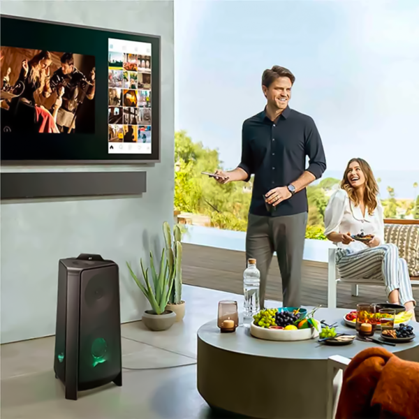 Torre de Sonido Samsung MX-T40 de 300W: Sonido Bidireccional para tus Fiestas — foto 7 de 10