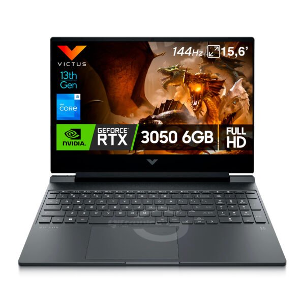 Portátil Gamer Victus HP 15-fa2700la | Intel Core i5-13420H |32GB RAM 512GB SSD | RTX 3050 — foto 1 de 10