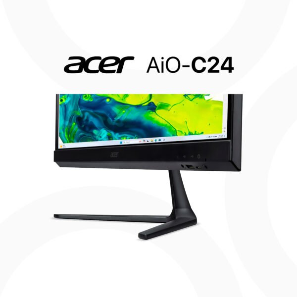 Aio Acer Aspire C24-2G-LR14 | 23,8' FHD | AMD R7-5825U | 12GB RAM 512GB SSD | Negro — foto 6 de 9