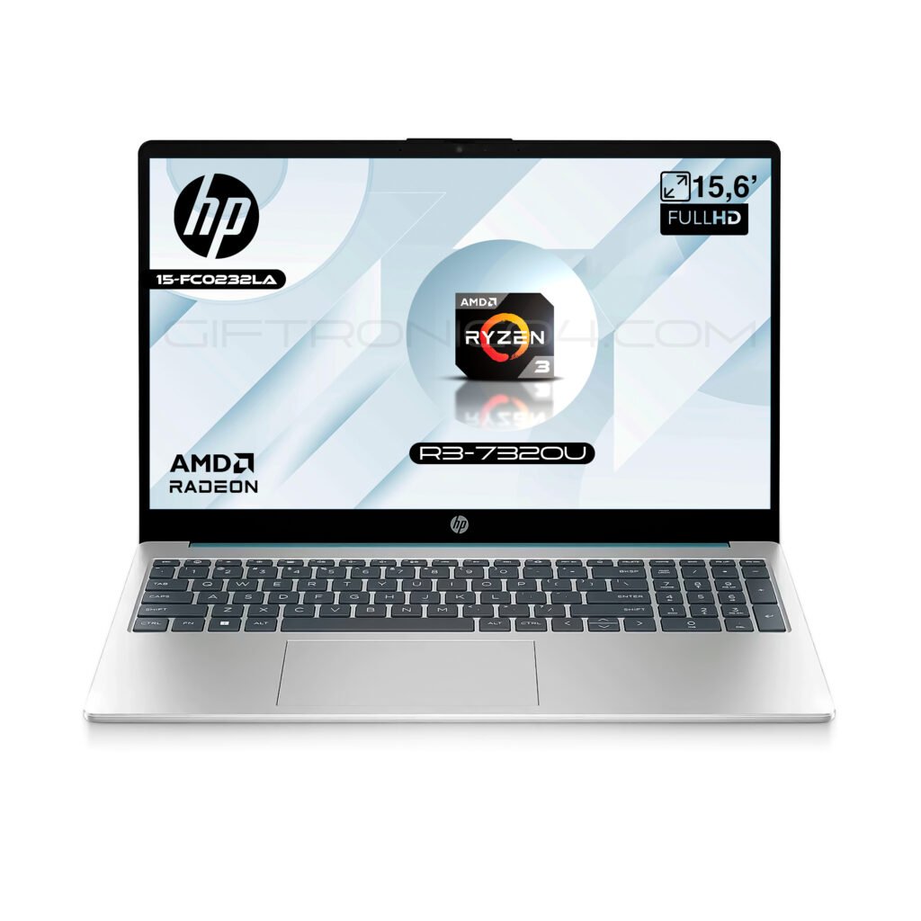 portatil hp 15 fc0232la | 15,6' fhd | amd r3 7320u | 8gb ram 512gb ssd