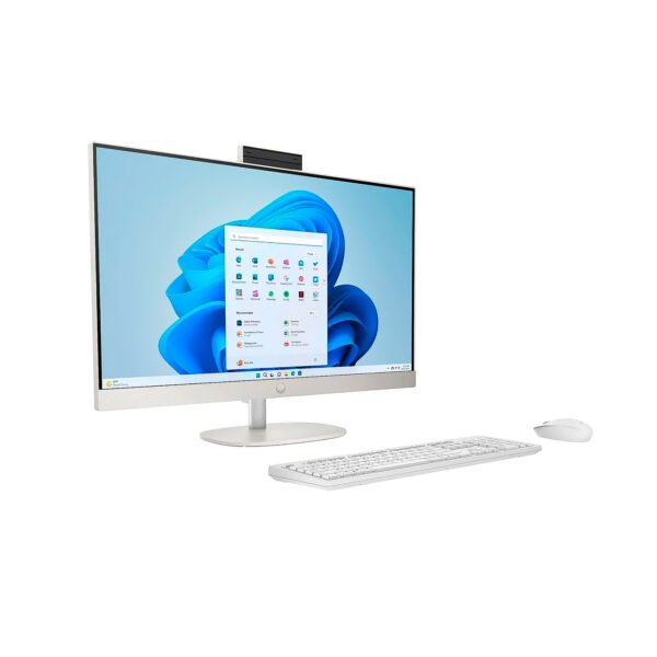 Computador AIO Hp 24-cr0256la | 23,8' FHD Tactil | AMD R5-7520U | 8GB RAM 512GB SSD | Blanco — foto 4 de 6