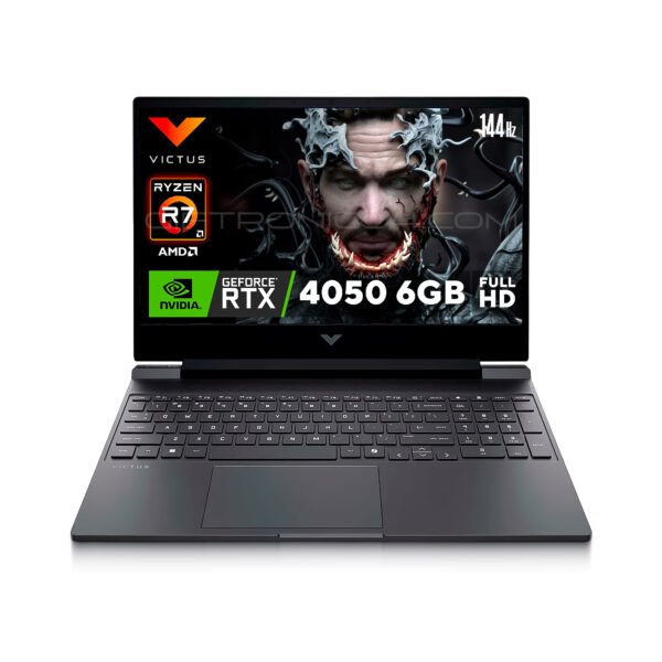 Portátil Gamer Victus HP 15-fb3022la | AMD R7-7445HS | 16GB RAM 512GB SSD | RTX4050 6GB — foto 1 de 10