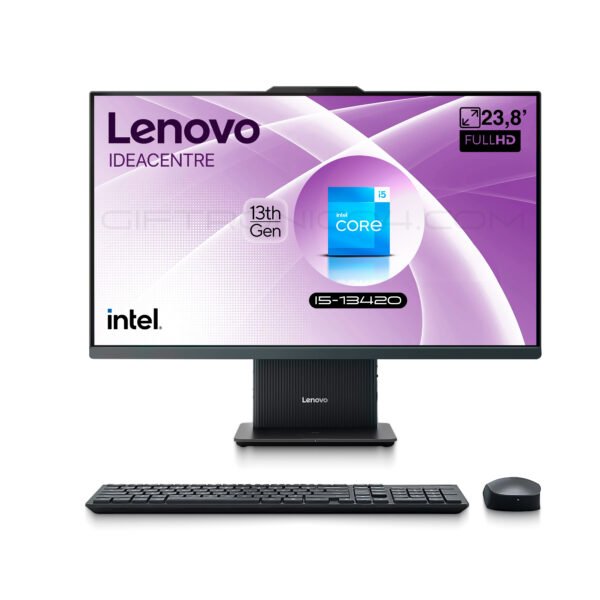 Computador AIO Lenovo IdeaCentre 24IRH9 | 23,8' FHD | Intel i5-13420H | 8GB RAM 512GB SSD | Luna Gris — foto 1 de 7