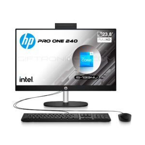 Inicio computador aio hp pro one 240 g10 | 23,8′ fhd | intel i5 1334u | 32gb ram 512gb ssd | negro