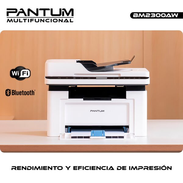 Impresora Pantum BM2300AW Multifunción Laser Monocromo Wifi — foto 6 de 7