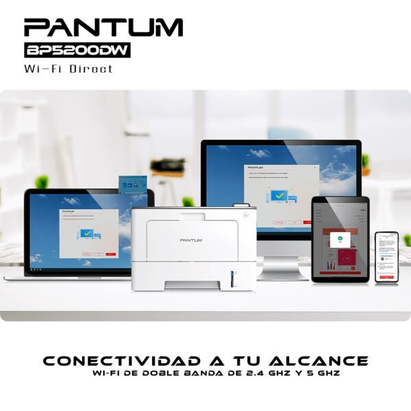 Impresora Pantum BP5200DW Mono Laser Printer-Elite Pro Series — foto 6 de 8