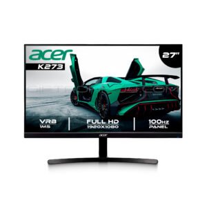 Inicio monitor acer k273 | 27″ fhd plano | 100hz ips 1ms vrb | negro