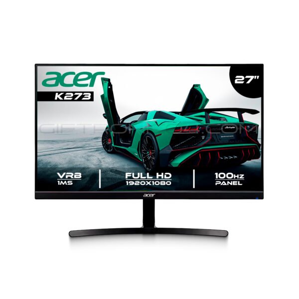 Monitor Acer K273 | 27" FHD Plano | 100Hz IPS 1ms VRB | Negro — foto 1 de 8