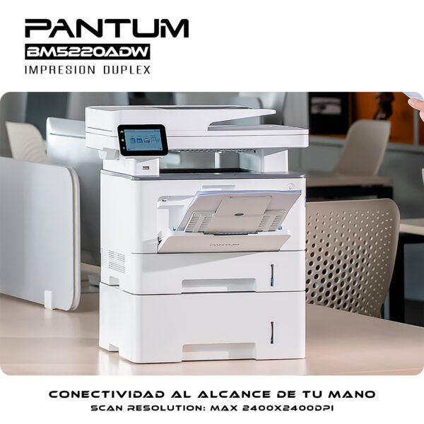 Impresora PANTUM BM5220ADW Multifunción Láser Monocromática Serie Elite Pro — foto 6 de 8