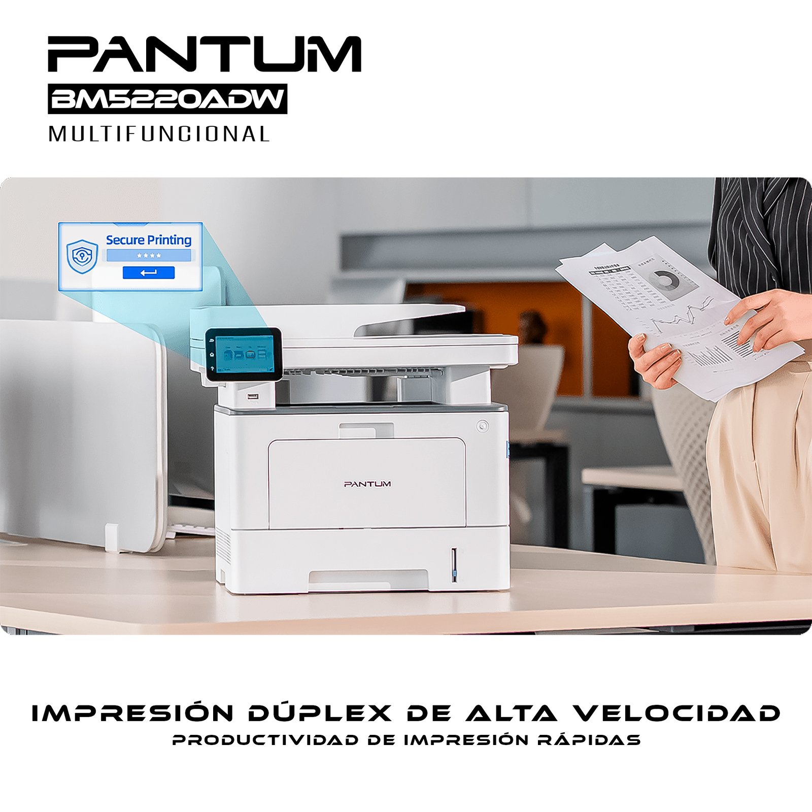 impresora bm5220adw multifunción láser monocromática serie elite pro impresora bm5220adw multifunción láser monocromática serie elite pro