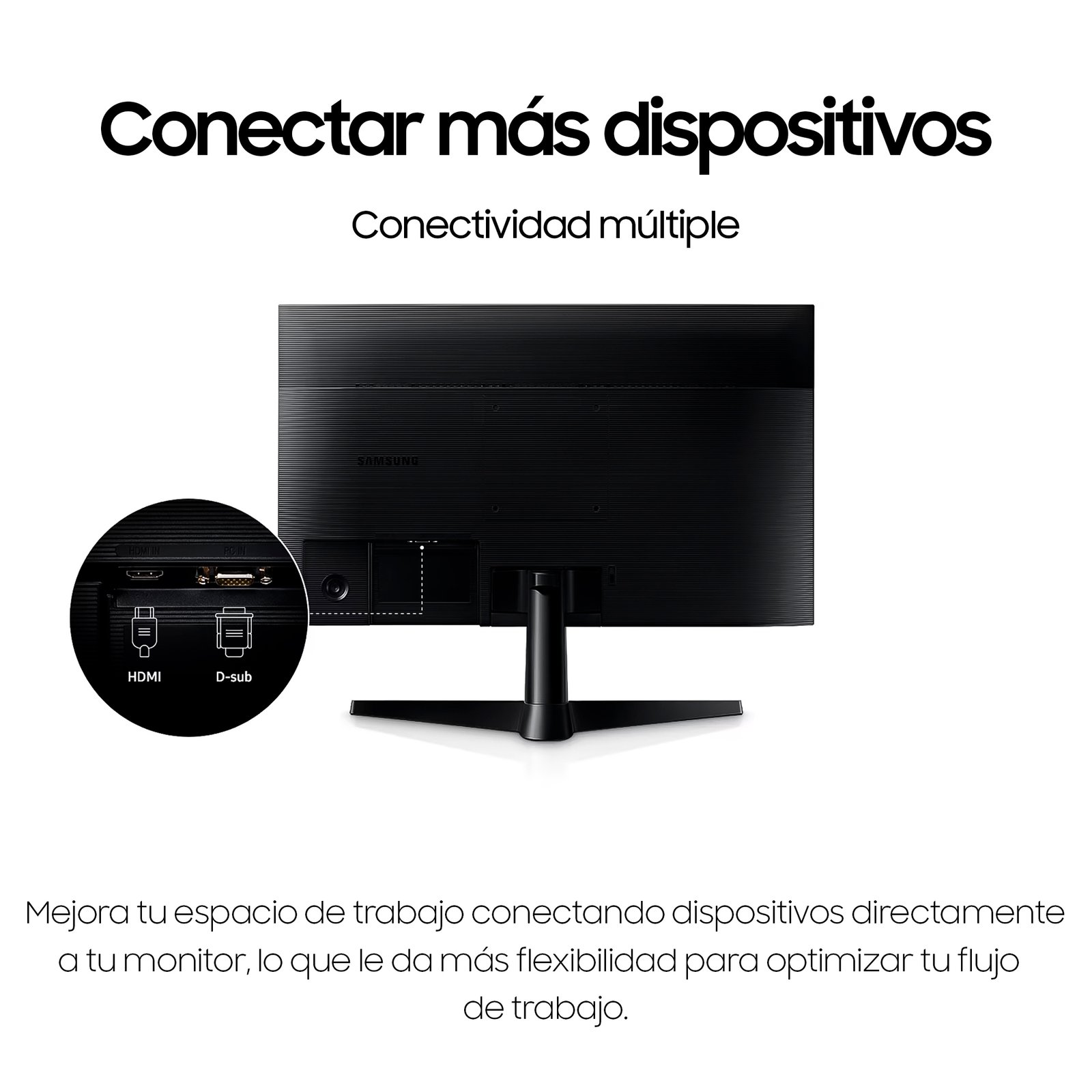 monitor samsung 24" s3 full hd 100hz ls24f330eanxza profesional monitor samsung 24" s3 full hd 100hz ls24f330eanxza profesional