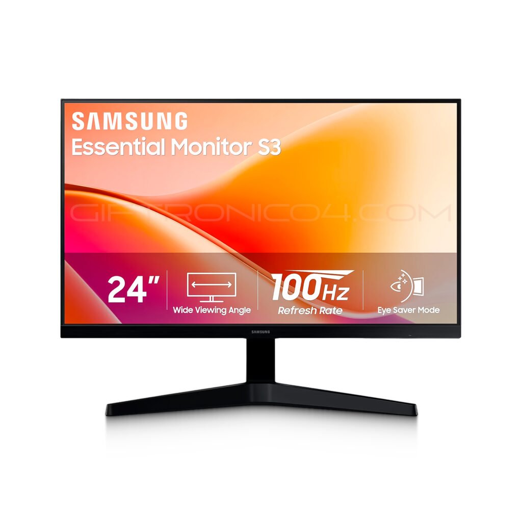 monitor samsung 24" s3 full hd 100hz ls24f330eanxza profesional