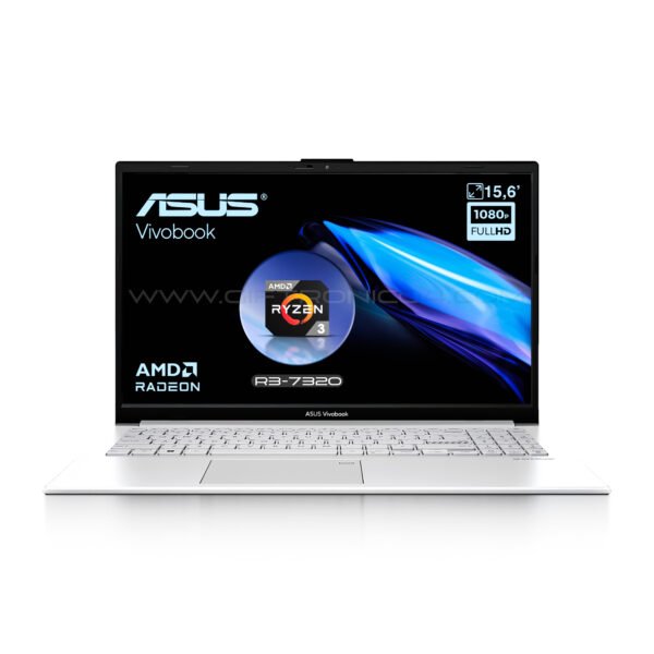 Portátil Asus VivoBook E1504F Full HD | AMD R3-7320U | 8GB RAM 512GB SSD | Silver — foto 1 de 9