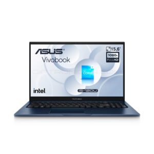 Inicio portatil asus vivobook 15 x1504va: intel core i5 120u 12gb ram y ssd de 512gb – azul