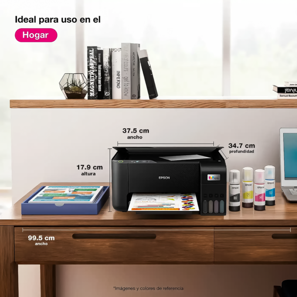 Multifuncional Epson EcoTank L3210 Ahorro, Calidad y Rendimiento Superior. — foto 6 de 7