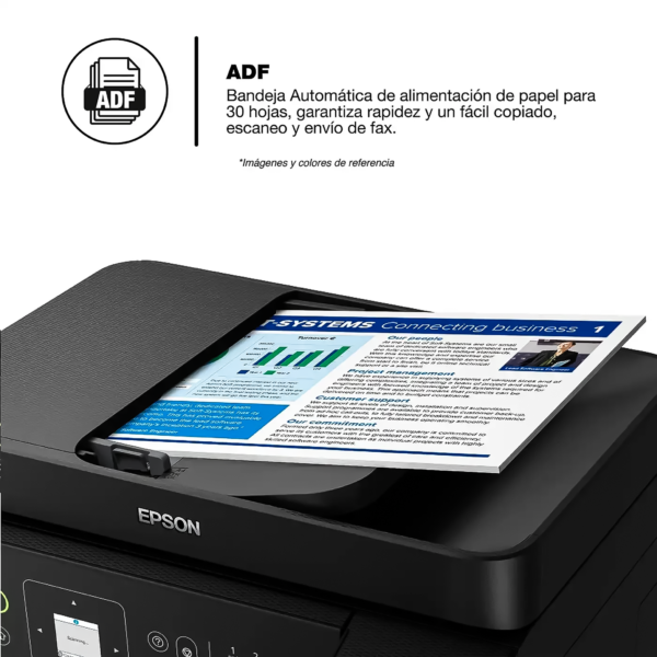Multifuncional Epson L5590 EcoTank | Productividad WiFi y Ahorro Superior — foto 2 de 8