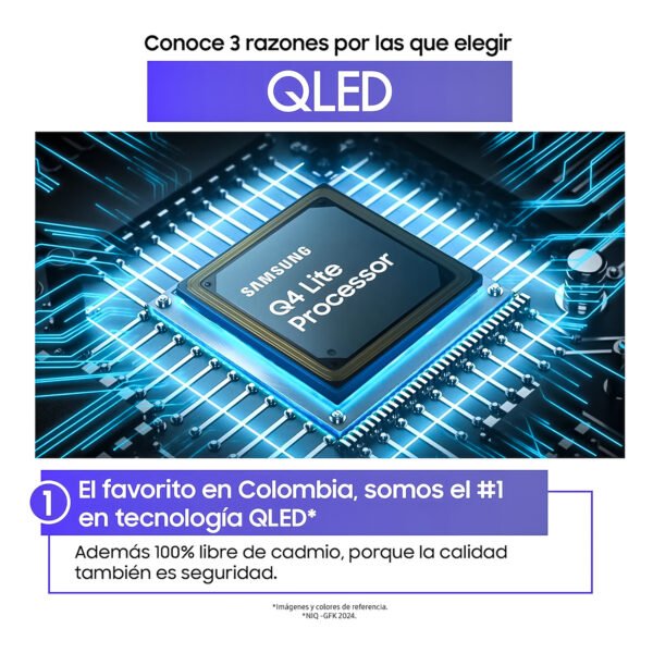 Televisor Samsung Smart TV Q6F 65" QLED UHD 4K - Calidad Premium Garantizada — foto 4 de 9